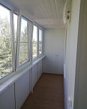 Остекление балкона в доме I-515/9Ш - фото 1